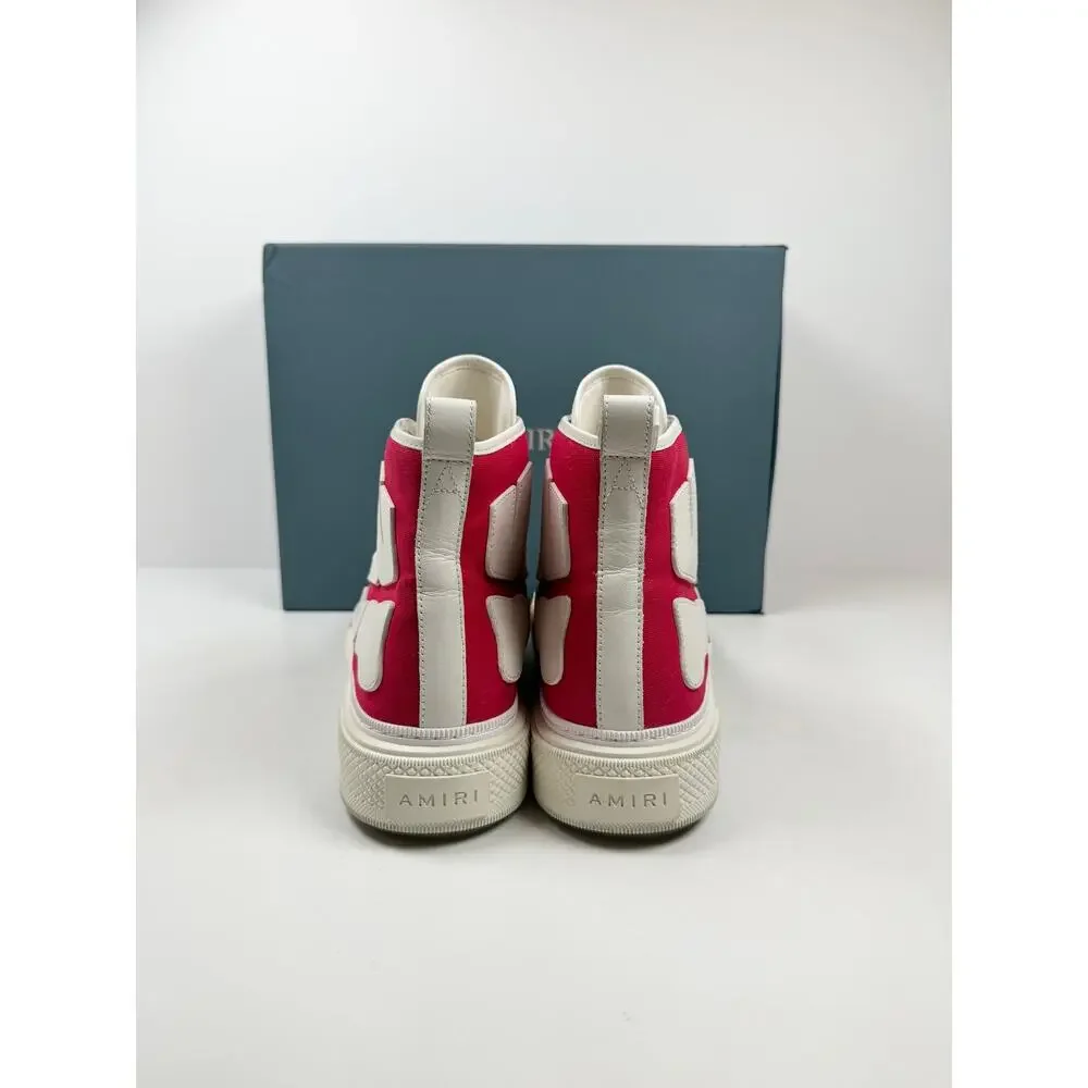 Size 47EU/14US - Amiri Skel Court High Top Red